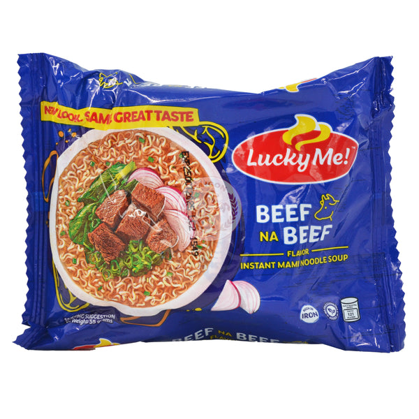Lucky Me Beef na Beef påse 55g (72x55g) KRT