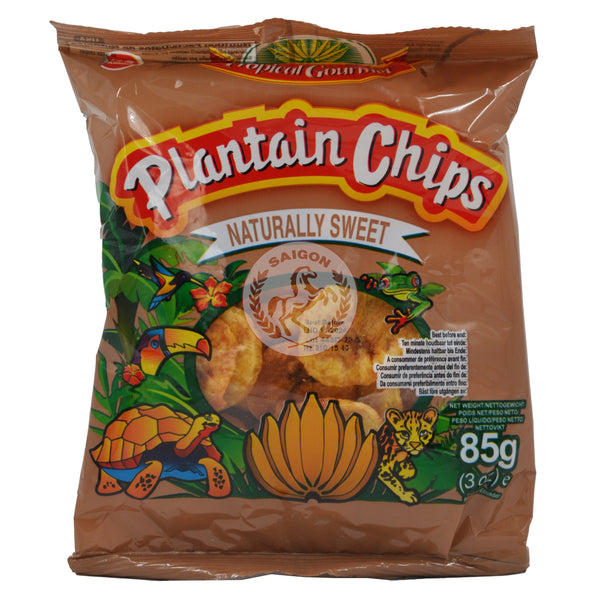 Plantain Chips Naturally Sweet 24x85g