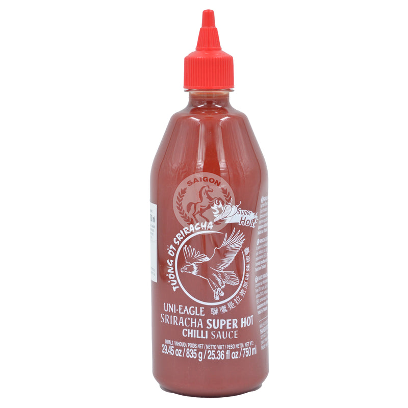 Chilisås Sriracha Super Hot Uni-Eagle12x835g