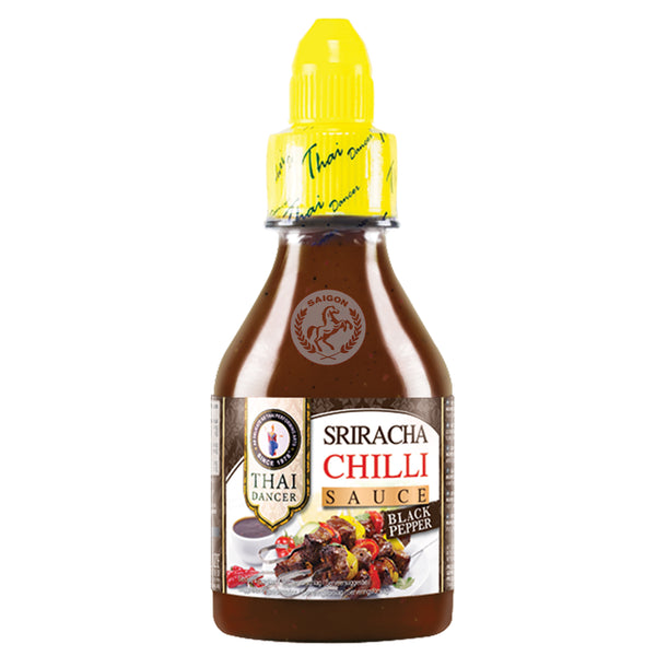 Chilisås Srirarcha /Black Pepper 12x200ml