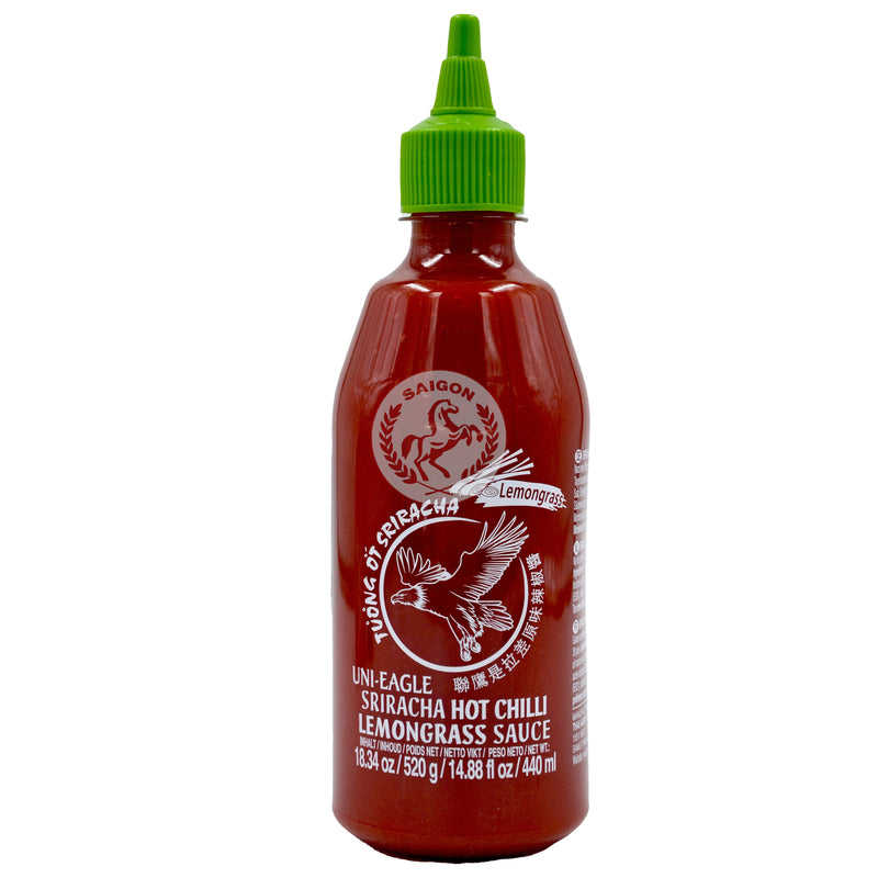 Chilisås Sriracha Fågel 12x520g (LEMONGRASS)