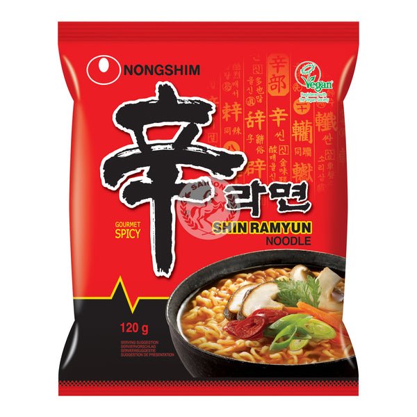 Nongshim Snabbnudlar Shin Ramyum 20x120g