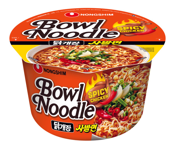 Nongshim Spicy Chicken Bowl 12x86g