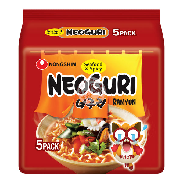 Nongshim Snabbnudlar Neoguri 8x(5-packx120g)