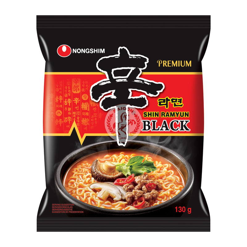 Nongshim Snabbnudlar Shin Ramyum BLACK 20x130g