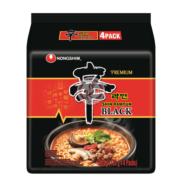Nongshim Shin Ramyum BLACK 4-Pack