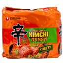 Nongshim Snabbnudlar Stir-fry Kimchi Sweet&Spicy 8x(5x137g) (KRT)