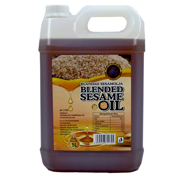 Sesamolja 4x5L Hästen