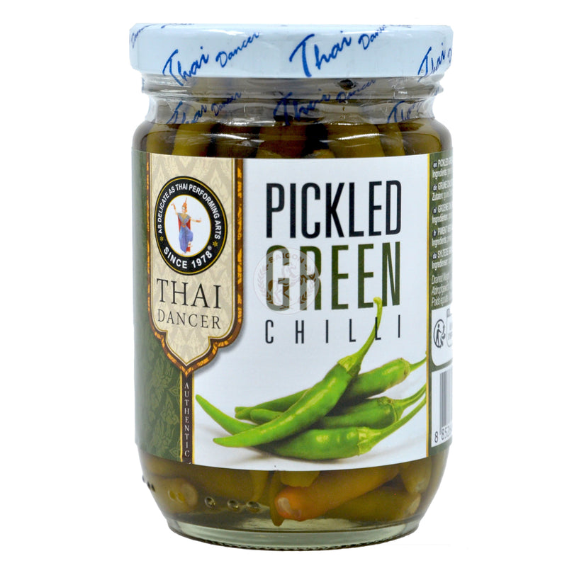 Inlagd Grön Chili (Hel) 12x200g TD