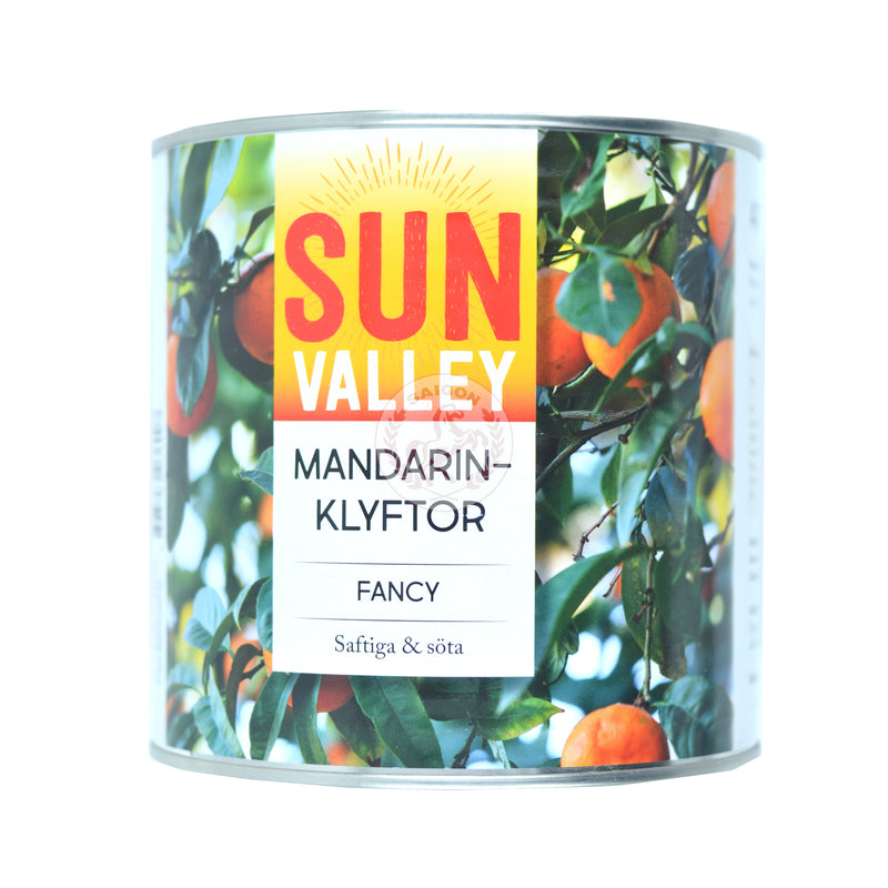 Mandarin klyftor 6x2650g