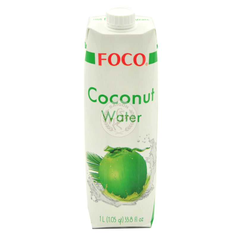 Foco Kokosvatten 100% (12x1L) Kartong