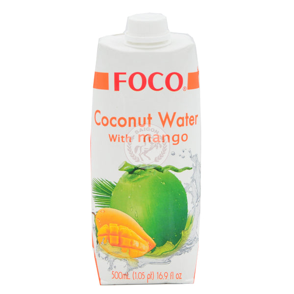 Foco Kokosvatten 100% Mango (12x500ml) Kartong