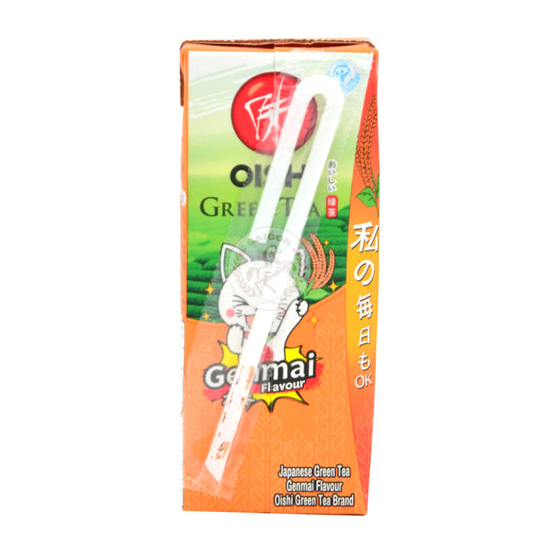 Oishi Tea Genmai 36x180ml (UHT) (KRT)