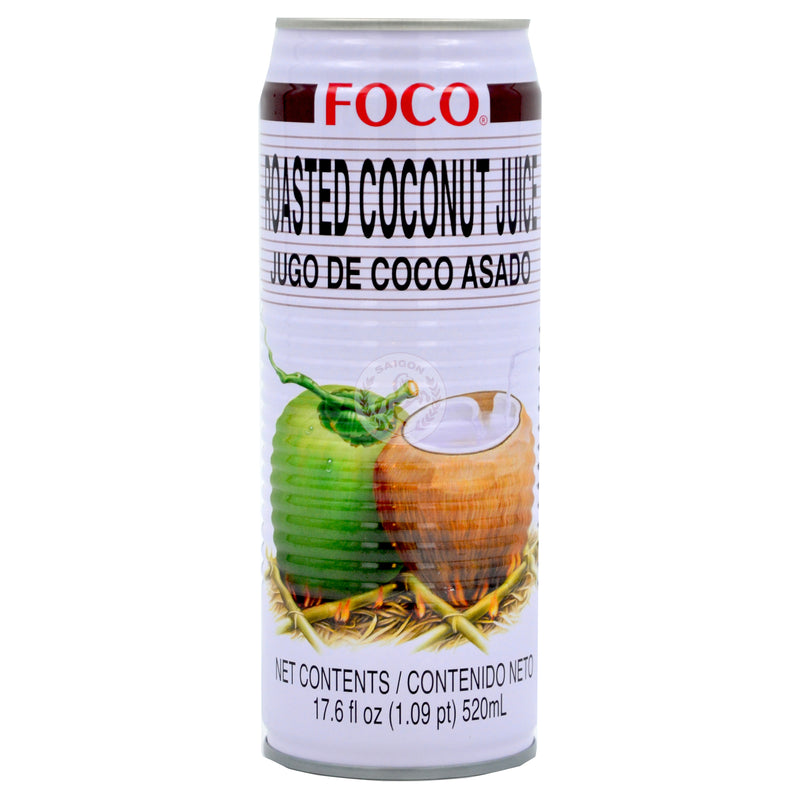 Foco Kokosjuice Rostad (24x520ml) Kartong