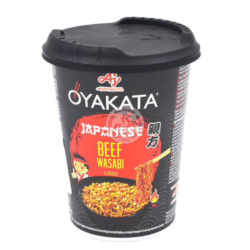 Oyakata Snabbnudlar Beef Wasabi 8x93g Cup