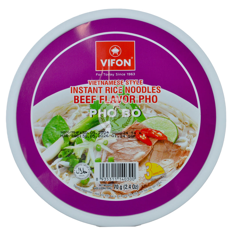 Vifon Pho Bo (Biff) (12x70g) BOWL