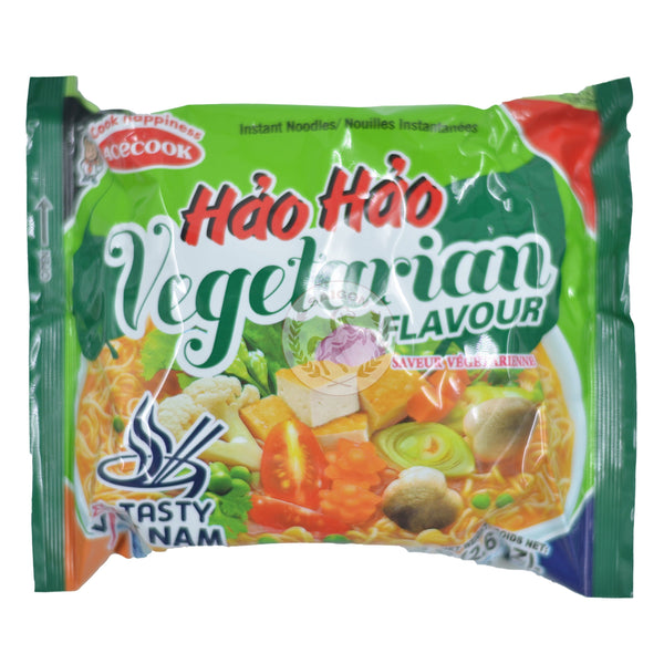 Hao Hao Snabbnudlar (Vegetarisk) (30x75g) KRT