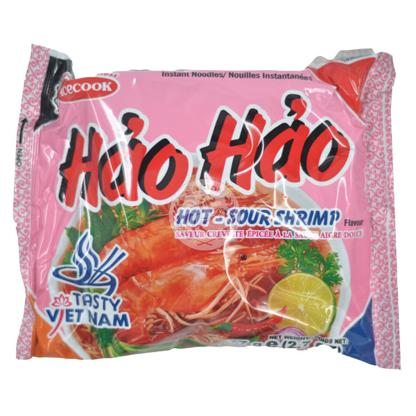 Hao Hao Nudlar (Hot-Sour Shrimp)
