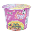 Unif Snabbnudlar Biff & Surkål Bowl 12x125g