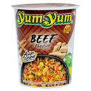 YumYum Snabbnudlar Biffsmak 12x70g CUP