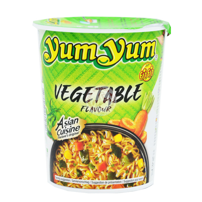 YumYum Snabbnudlar Vegetable 12x70g CUP