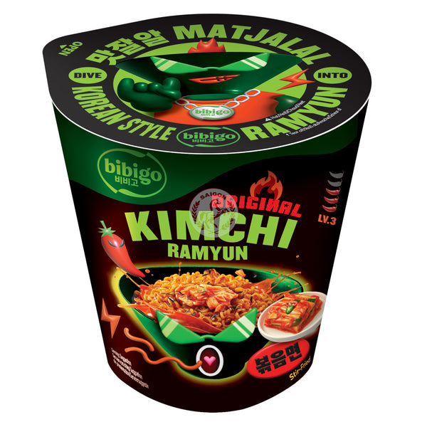 Bibigo Snabbnudlar CUP Kimchi Orginal (KRT)