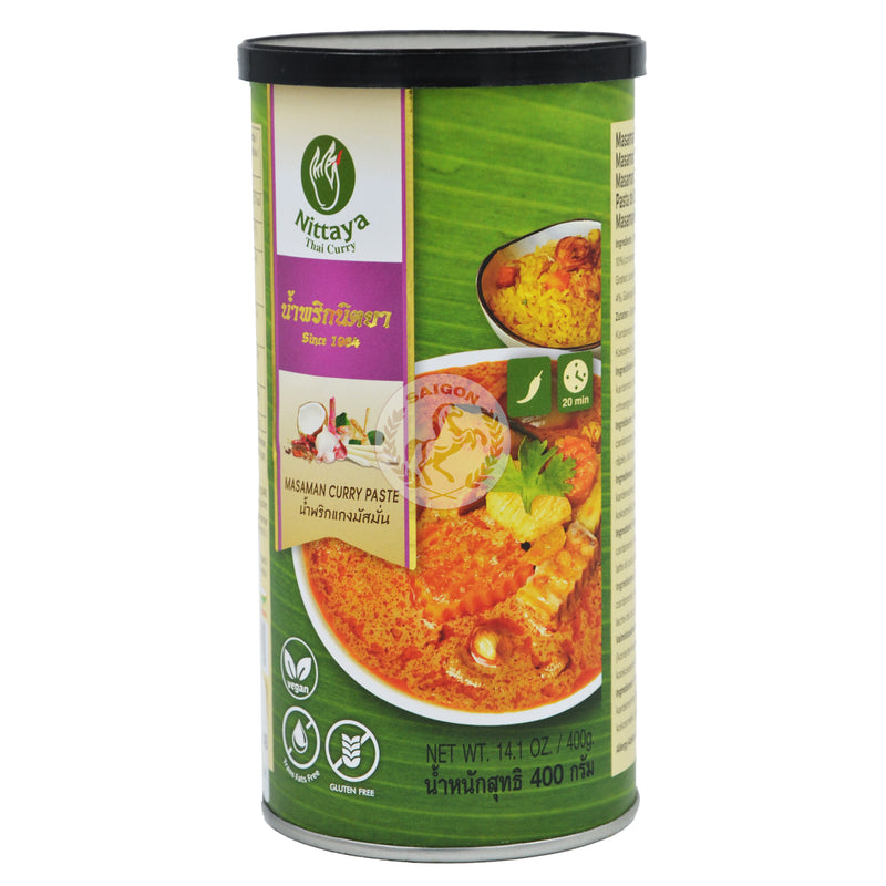 Nittaya Massaman Vegetarisk Curry Pasta 24x400g