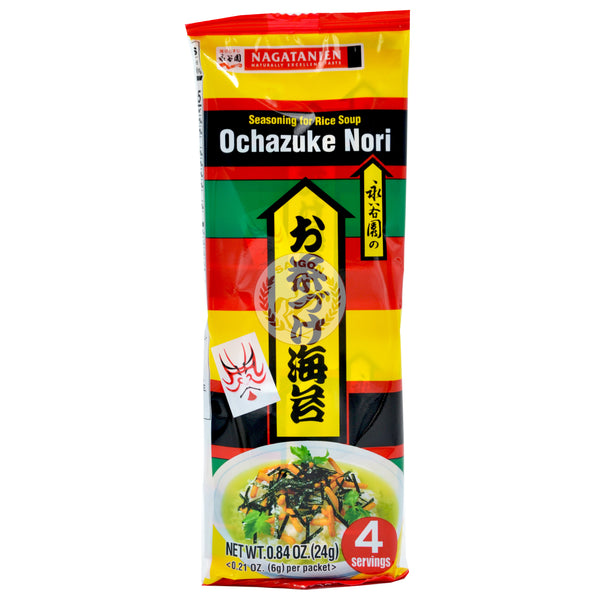 JP Kryddmix Ochazuke Nori 4-pack 120x24g