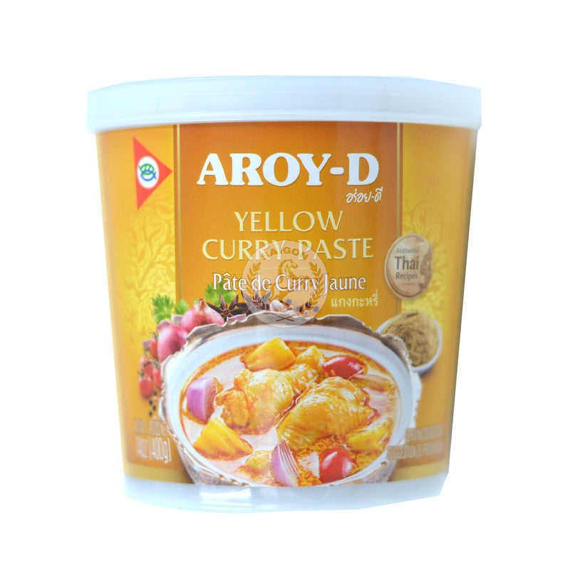 Currypasta Gul 24x400g Aroy-D