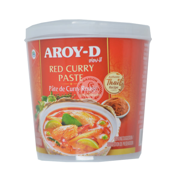 Currypasta Röd 24x400g Aroy-D