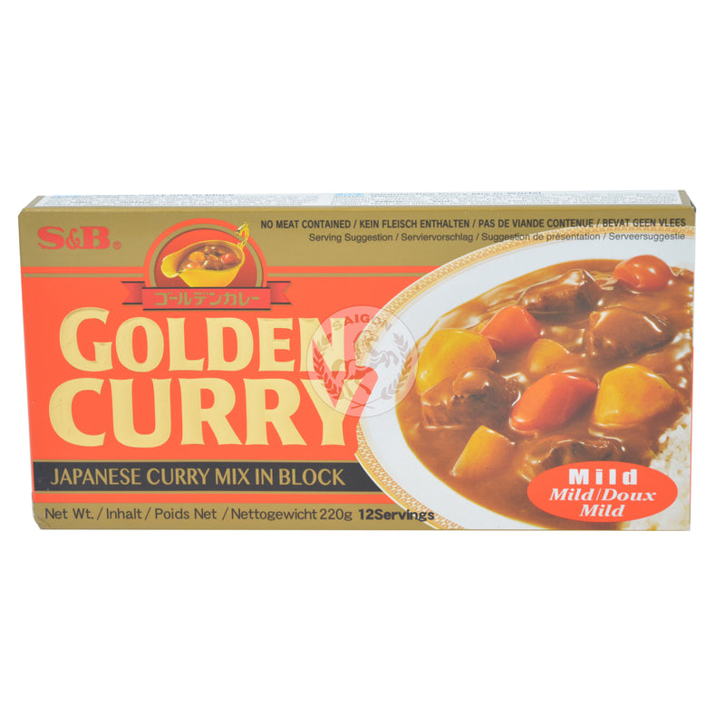 S&B Golden Curry 60x220g Mild