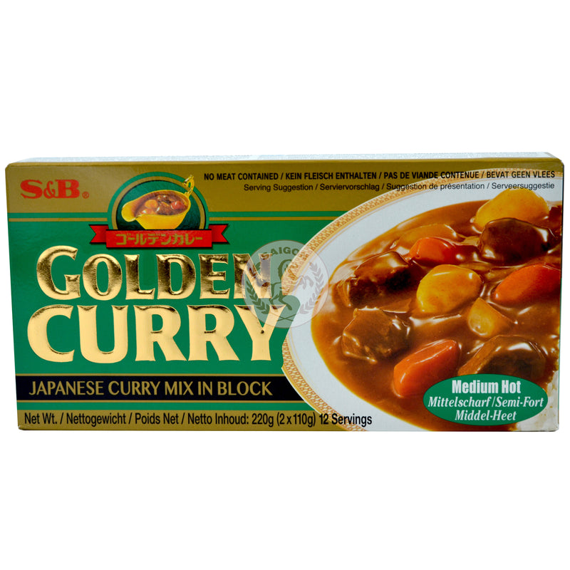 JP Currymix Golden Med-Hot 60x220g