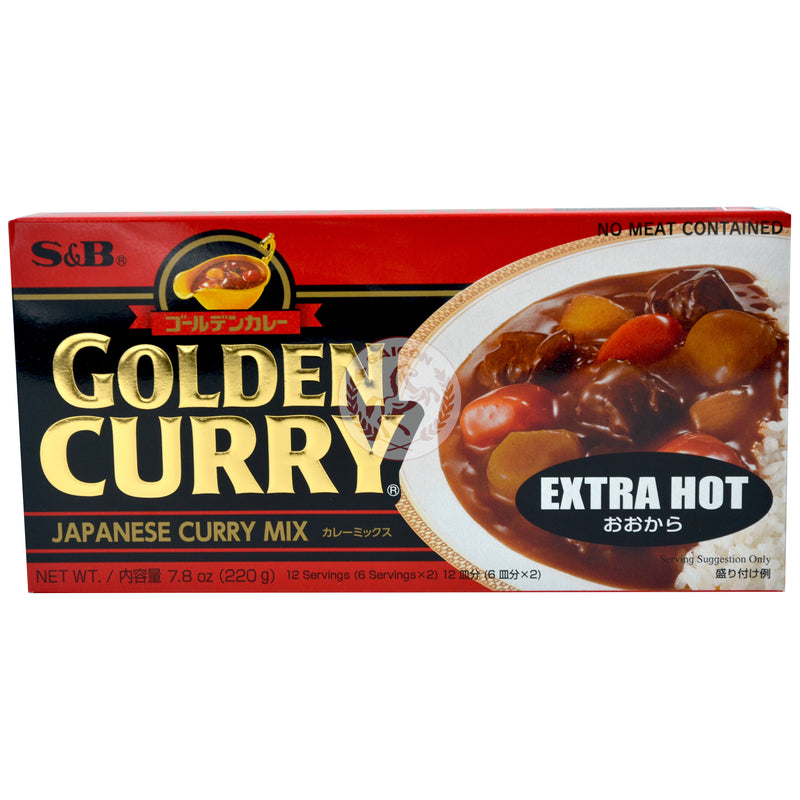 JP Currymix Golden Extra Hot 60x220g