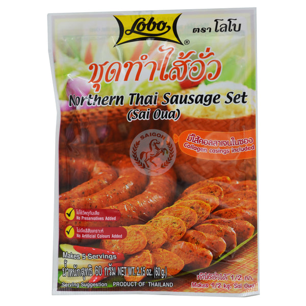 Lobo Northern Sausage Saioua (12x60g)