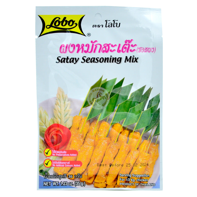 Lobo Satay Seasoning Mix (12x35g)