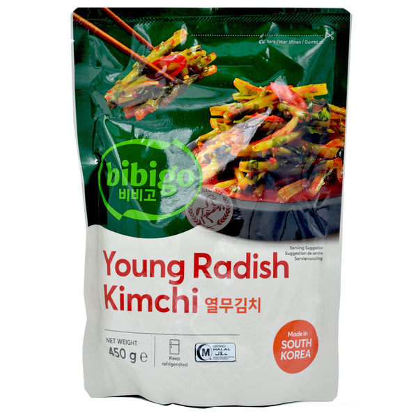 Bibigo Kimchi Young Radish (YEOLMU) Kylda 12x450g