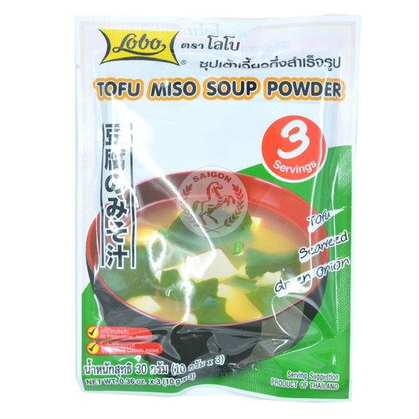 MisoSoppa Tofu Miso SET 12x30g LOBO