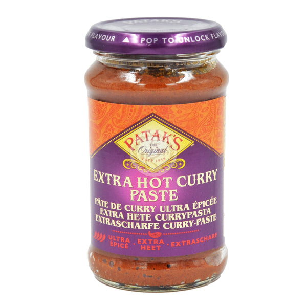 Pataks Extra Hot Curry Paste 6x283g