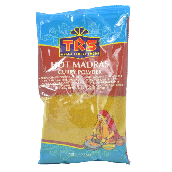 TRS Madras Hot Curry Pulver 20x100g
