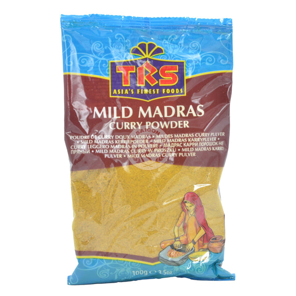 TRS Madras Mild Curry Pulver 20x100g
