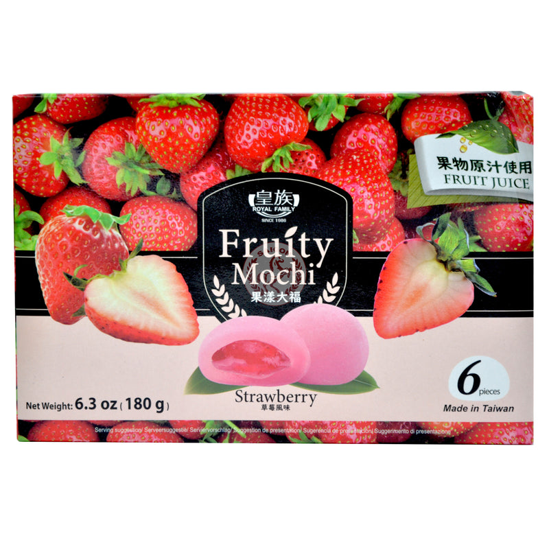 Mochi Fruity Strawberry 24x180g PKT