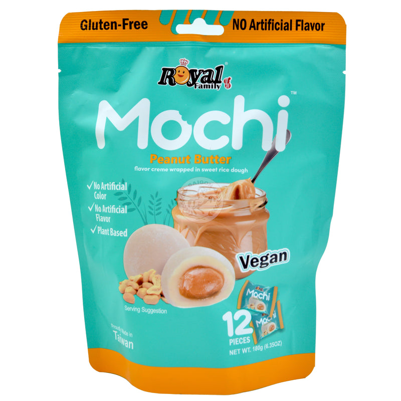 Mochi Peanut Butter 12x180g (Gluten Free)