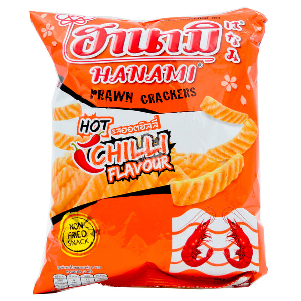 Hanami Räkchips Hot Chilli 24x60g