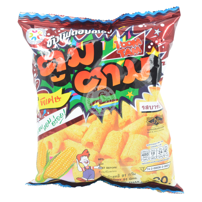 Toom Tam Corn Snack BBQ (12x3x91g)