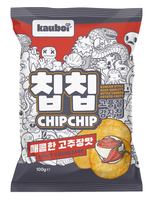 Chips Kauboi Spicy Gochujang 100g (KRT)