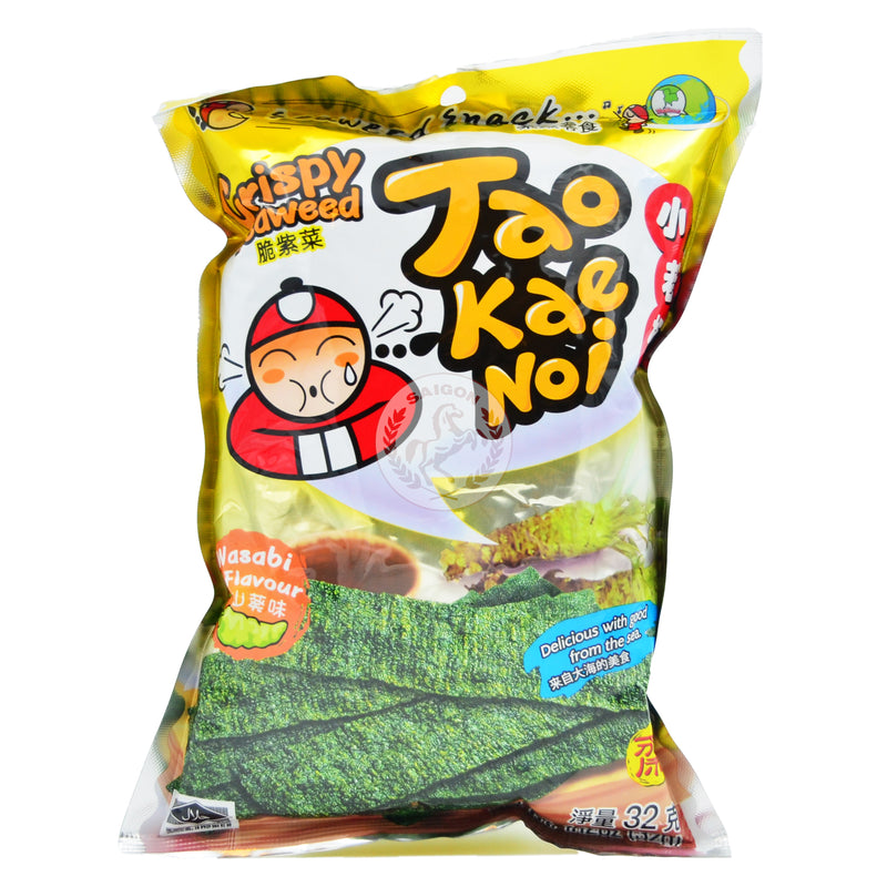 Taokaenoi Seaweed Wasabi 48x32g