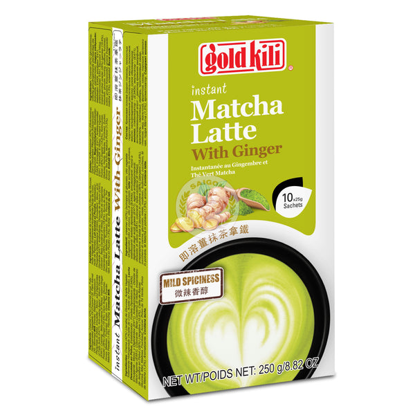 Gold Kili Matcha Latte Ingefära Dryck 24x250g