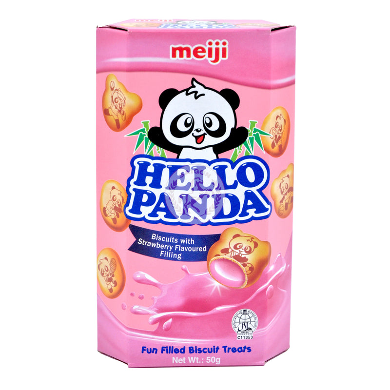 Kex Hello Panda Jordgubb 8setx(10x50g)