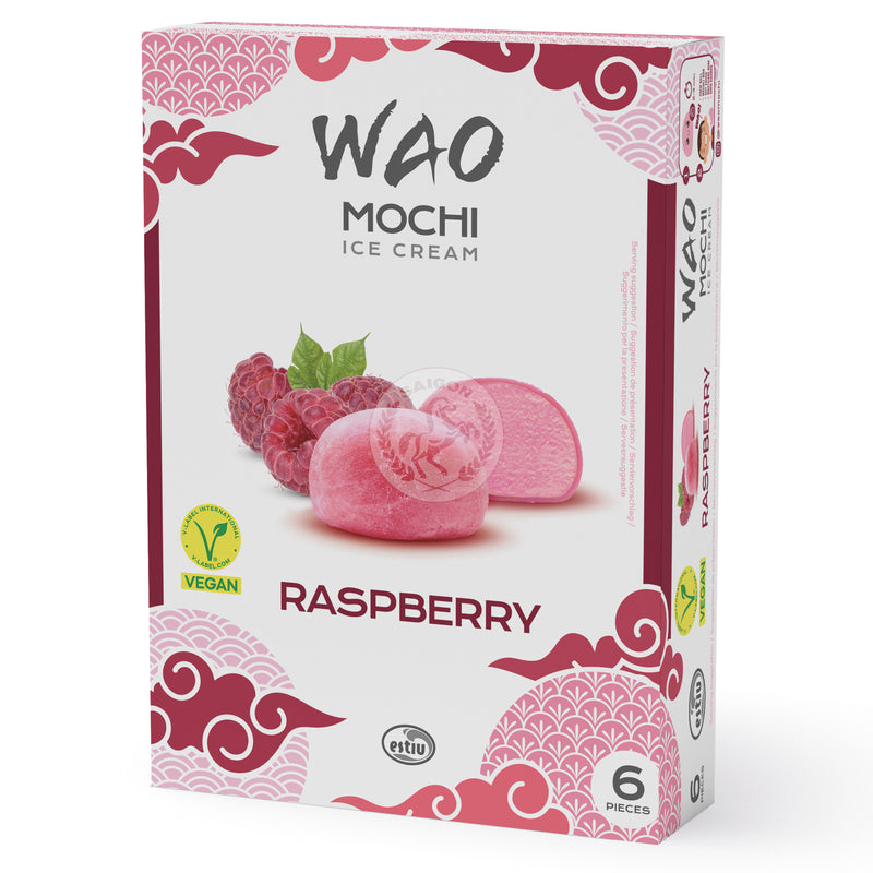 Mochi Ice Dessert Raspberry 6x210g