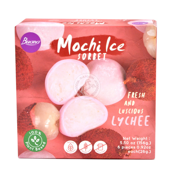 Mochi Ice Dessert Jordgubb Frysta 12x156g
